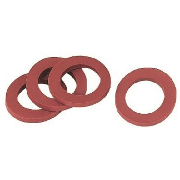 Gilmour 801364-1001 Medium-Duty Hose Washer, 5 in OD, 1/2 in Thick, Rubber