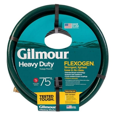 Gilmour 834751-1001 Flexogen Garden Hose, Assorted Colors, 75 ft L