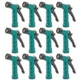 thumbnail image 1 of Gilmour 857102 Garden Hose Nozzle Watering Spray Durable Metal Construction Threaded Tip Insulated Grip For Hot Cold Water Flow Control Dial Rear Trigger Lifetime Warranty Green, 12-Pack, 1 of 9