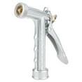 thumbnail image 1 of Gilmour 857302-1011 Metal Hand Grip Threaded Front Hose Nozzle - Quantity of 4, 1 of 1