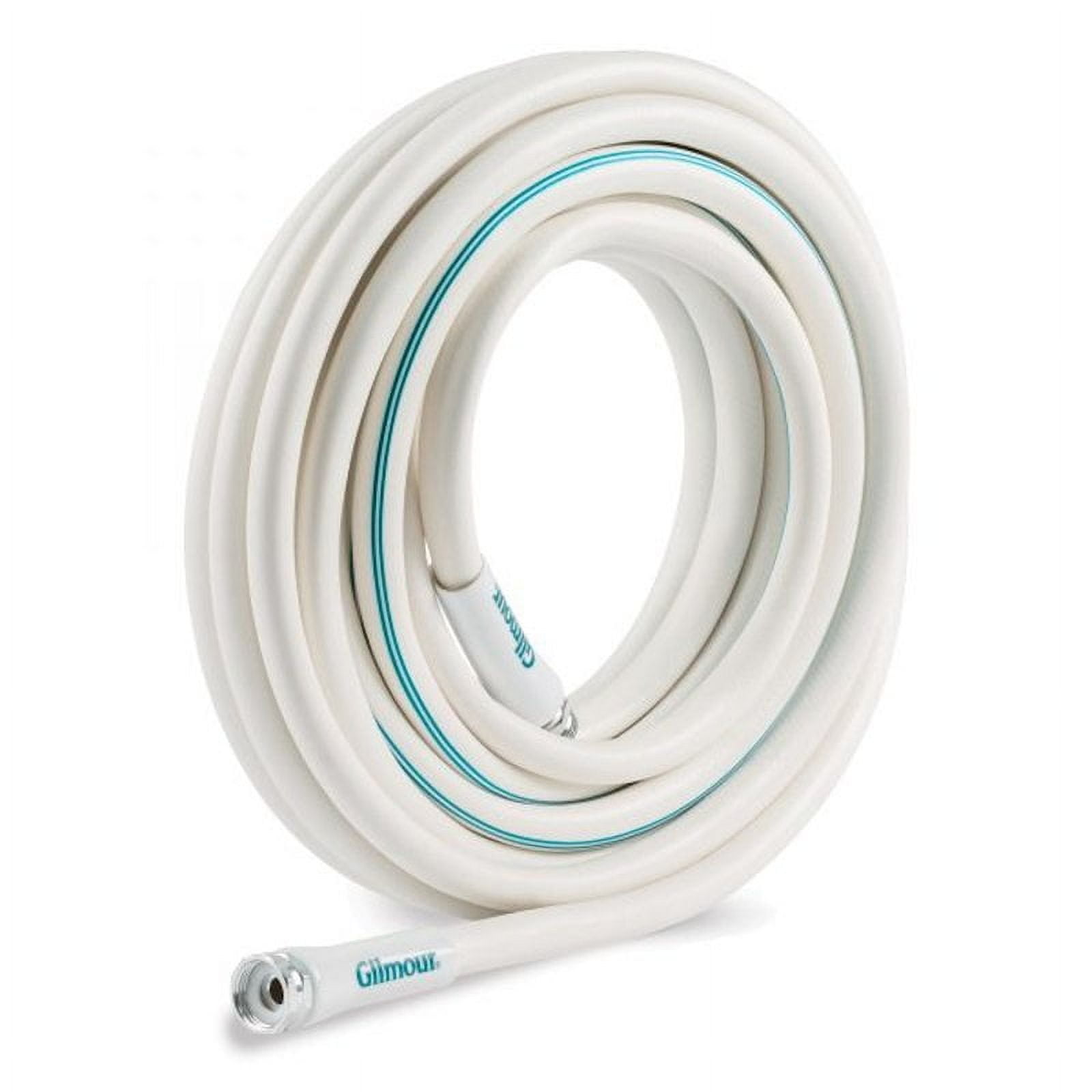 Gilmour 884501-1001 Heavy-Duty Garden Hoses, 1/2" x 50', White