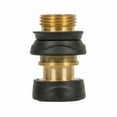 thumbnail image 1 of Gilmour Heavy Duty Metal Quick Connector 2pc Set with Auto Shut-Off, 1 of 4