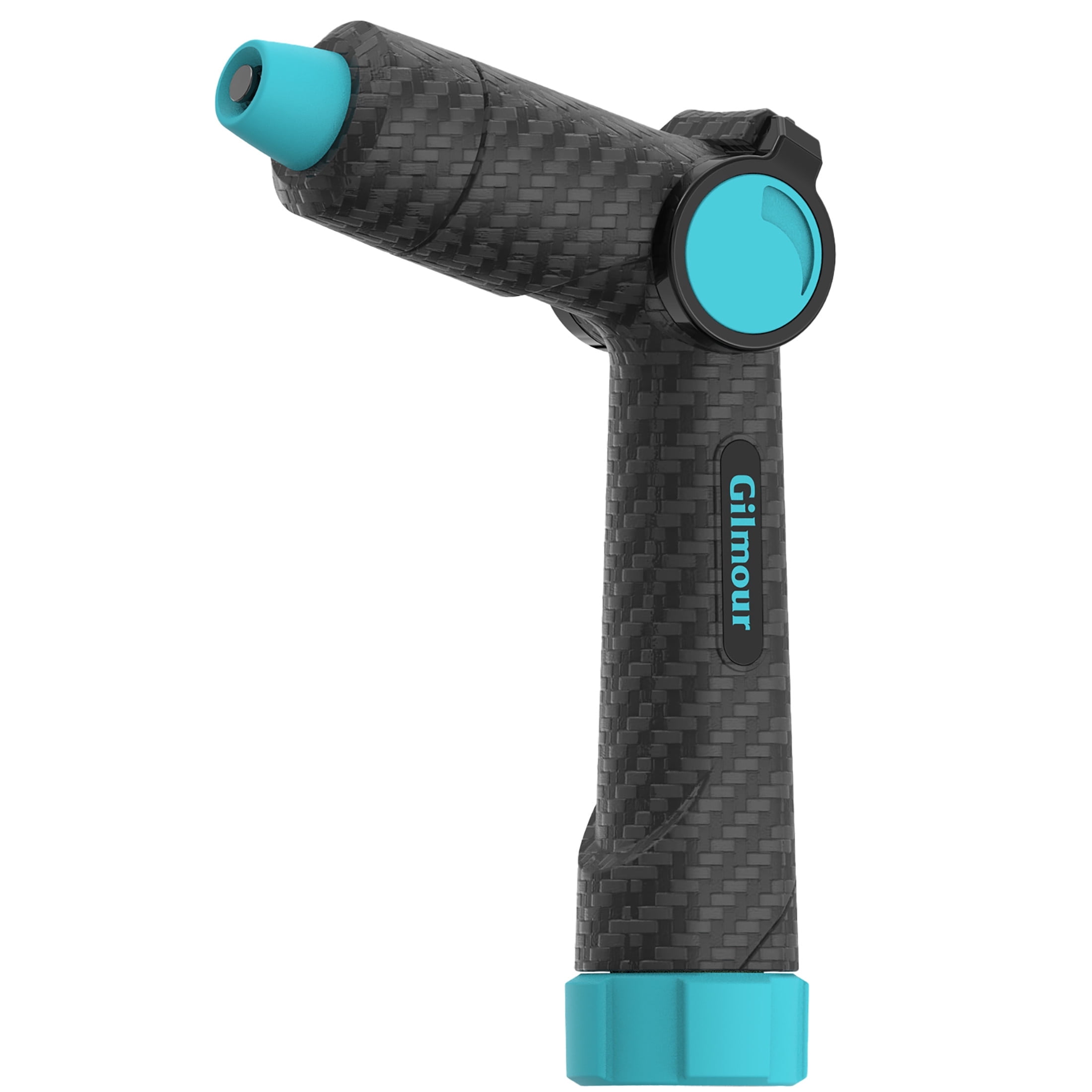 Gilmour Heavy Duty Swivel Connect Adjustable Hose Nozzle, Jet to Mist, Thumb Control, Ergonomic Non-Slip Grip