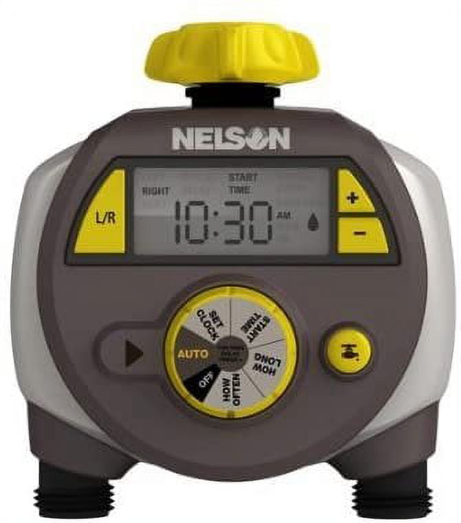 Gilmour Nelson Programmable 2 zone Water Timer