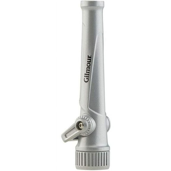 Gilmour High Force Jet Hose Nozzle with Insulated Grip, Heavy Duty Hose Nozzle for Watering and Cleaning