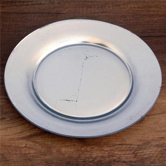 Gilt Premiere Gilded Dinner Plate, Silver