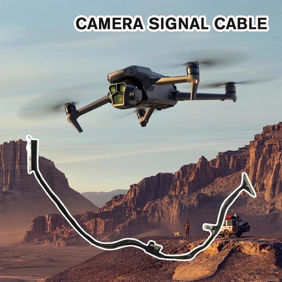 Gimbal PTZ Cable for Mini Drone Camera, Image Transmission Ribbon Cable for Repair, Replacement Flex Cable for Quadcopter