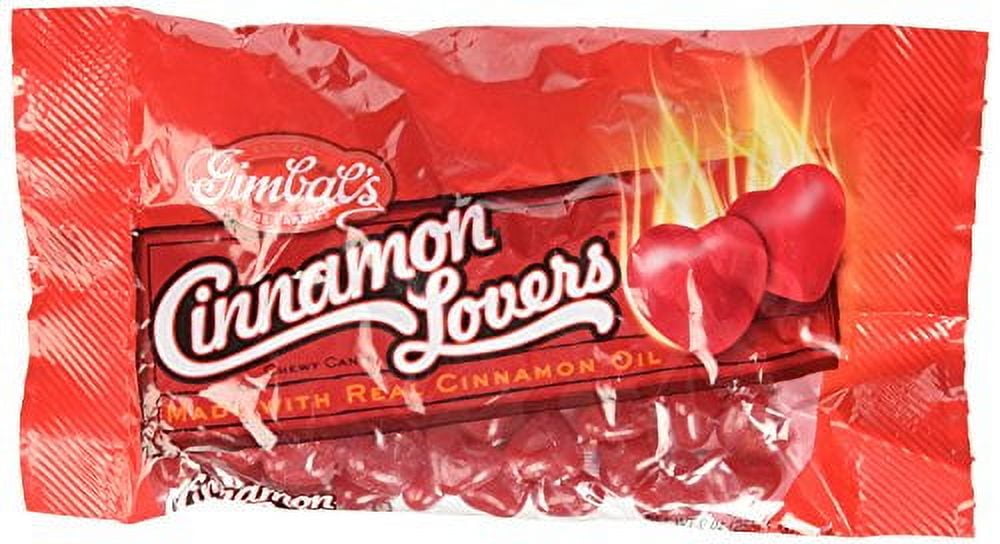 Gimbal's Cinnamon Lovers Chewy Hearts, 9oz