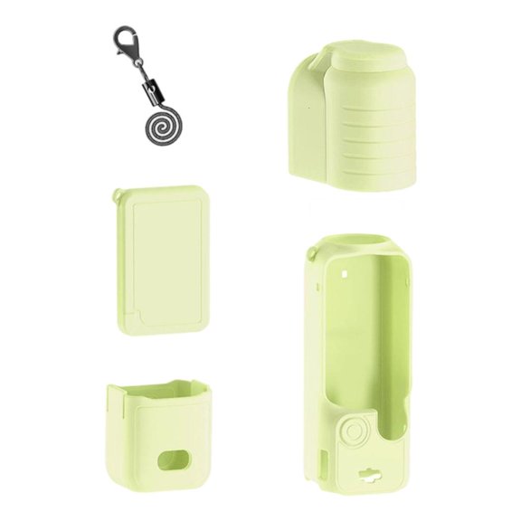 Gimbals Protector Soft Silicone Cover With Lens Shield For Pocket 3 Camera Sleeve