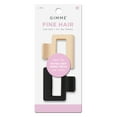 thumbnail image 1 of Gimme Beauty Claw Clip Fine Square Extra Grip, Black/Tan, 2ct, 1 of 6