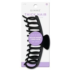 Gimme Beauty Claw Clip, Thick Barrell Xtra Large, Black, 1 Count