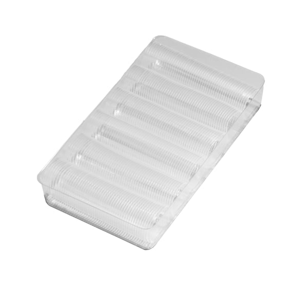 Gimme Beauty Elastic Stacks - Non-Slip Clear, Small Elastic Hair Ties - For Fine, Thick & Curly Hair - Clear, 320 Count