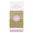 Gimme Beauty Fine Hair Bands 12ct Blonde