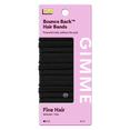 thumbnail image 1 of Gimme Beauty Seamless Hair Ties for Fine Hair, Ponytail Holder, Black, 12 Count, 1 of 6