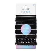 Gimme Beauty Hair Band 9pc Fit Kit - Black