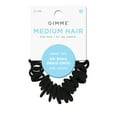 thumbnail image 1 of Gimme Beauty Seamless Braid End Hair Ties for Medium Hair, Soft Stretch Material, Black, 25 Count, 1 of 8