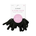 thumbnail image 1 of Gimme Beauty Seamless Hair Ties for Extra Fine Hair, Ponytail Holder, Black, 20 Count, 1 of 7