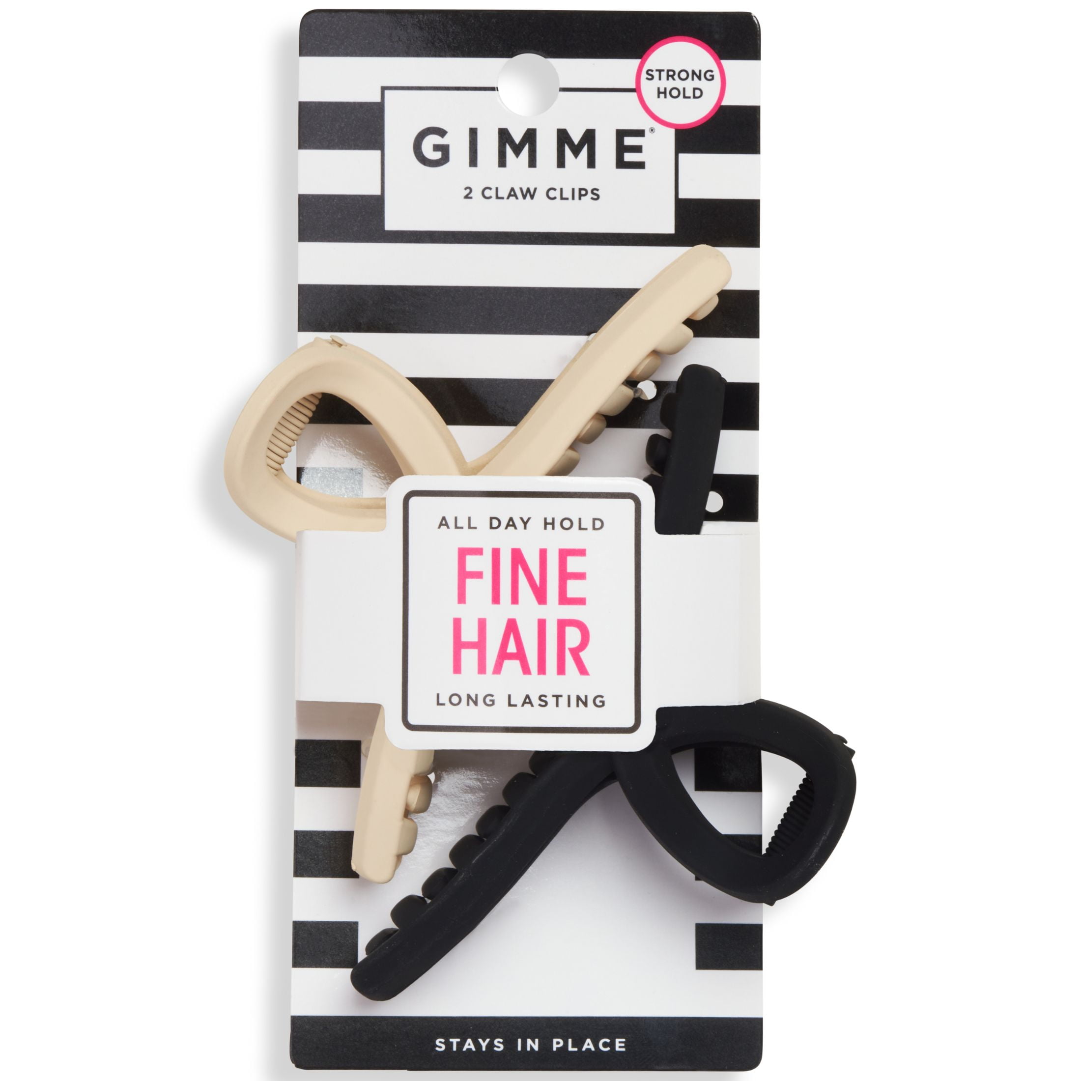 Gimme Loop Claw Clip, Black Blonde, 2 ct, adult Unisex, Size: Small