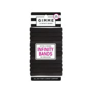 GIMME SEAWEED GIMME INFINITY HAIR BANDS BLACK 12CT