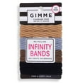 Gimme Pattern Ponytail Holder Hair Tie for Medium Hair, Assorted Multi