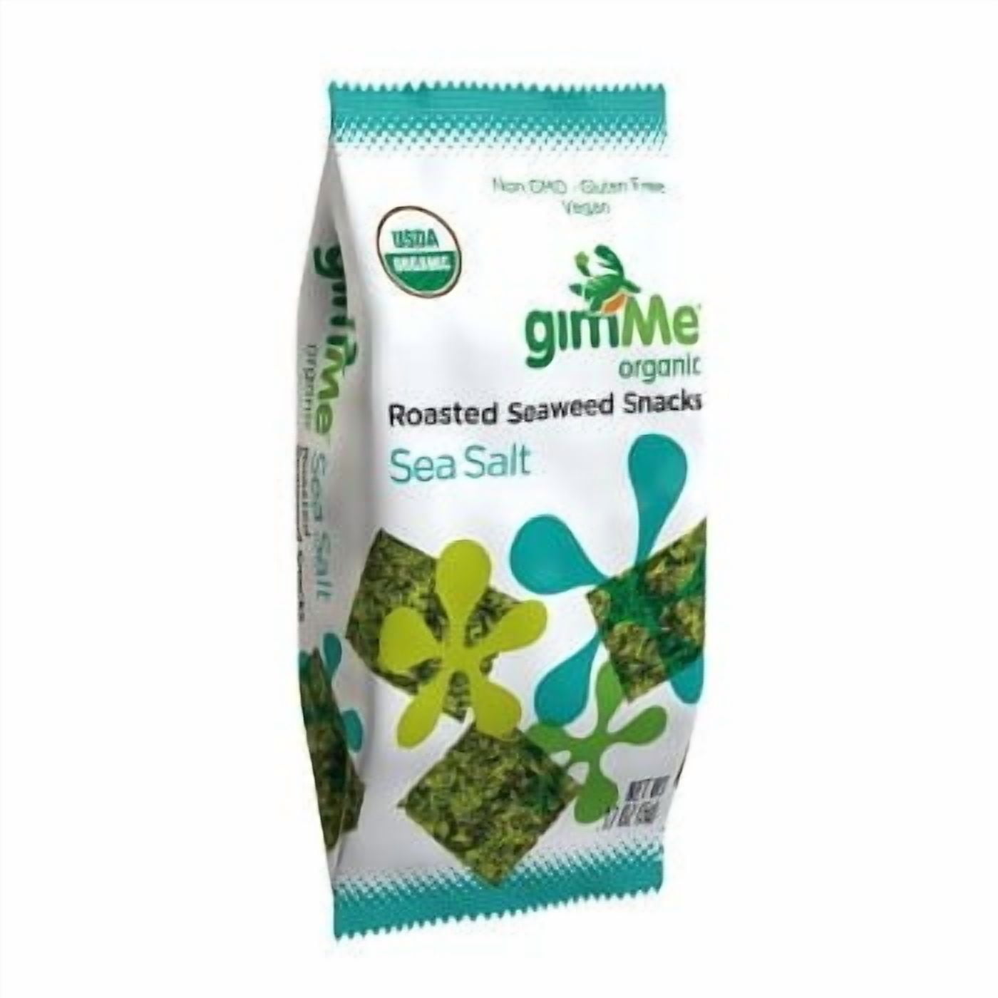 Gimme Organic Roasted, Sea Salt, .17 Oz, Pack Of 12