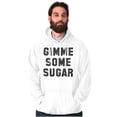 thumbnail image 1 of Gimme Some Sugar Flirty Cute Gym Unisex Plus Fleece Graphic Hoodie Brisco Brands 5X, 1 of 5