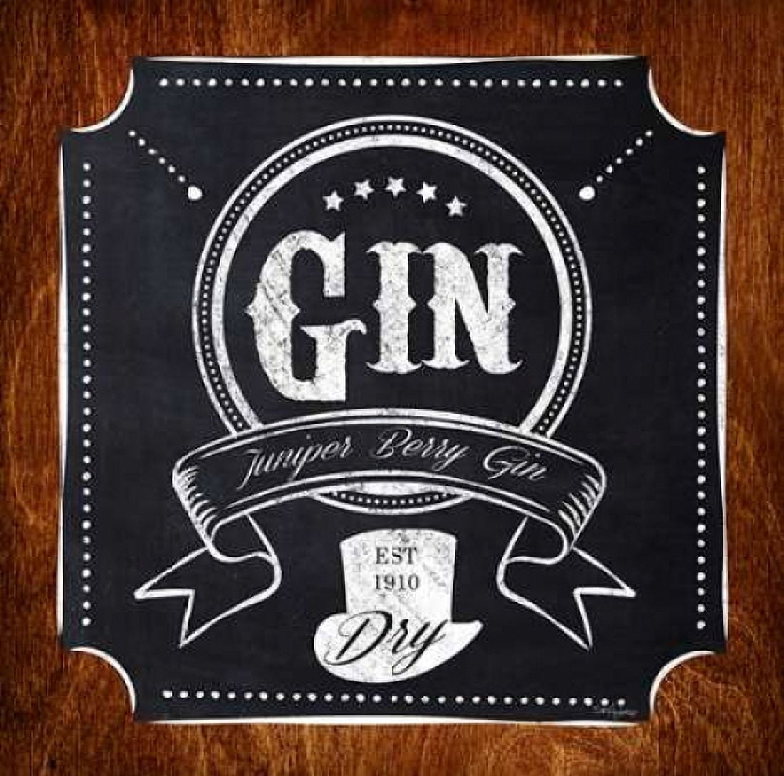 Gin Drinker Canvas Art - Sam Appleman (24 x 24)
