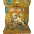 thumbnail image 1 of Gin Gins Turmeric Chewy Ginger Candy By The Ginger People – Anti-Nausea And Digestion Aid, Individually Wrapped Healthy Candy - Spicy Turmeric And Ginger Flavor, Large 1 Lb Bag (16 Oz), 1 of 3