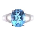 thumbnail image 1 of Gin & Grace 14KT WG Swiss Blue Topaz Ring., 1 of 3