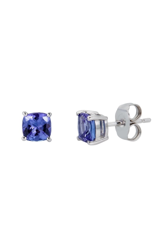 925 Sterling Silver Tanzanite Earring.