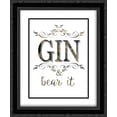 thumbnail image 1 of Gin and Bear It 2x Matted 20x24 Black Ornate Framed Art Print by Donovan, Kelly, 1 of 2