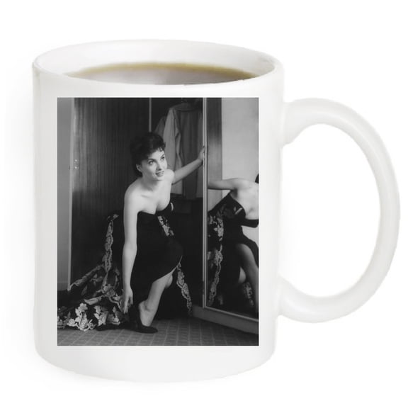 Gina Lollobrigida Photo coffee mug. 11fl oz. #GLM21