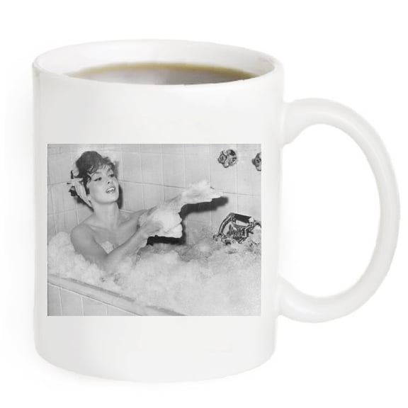 Gina Lollobrigida Photo coffee mug. 11fl oz. #GLM23
