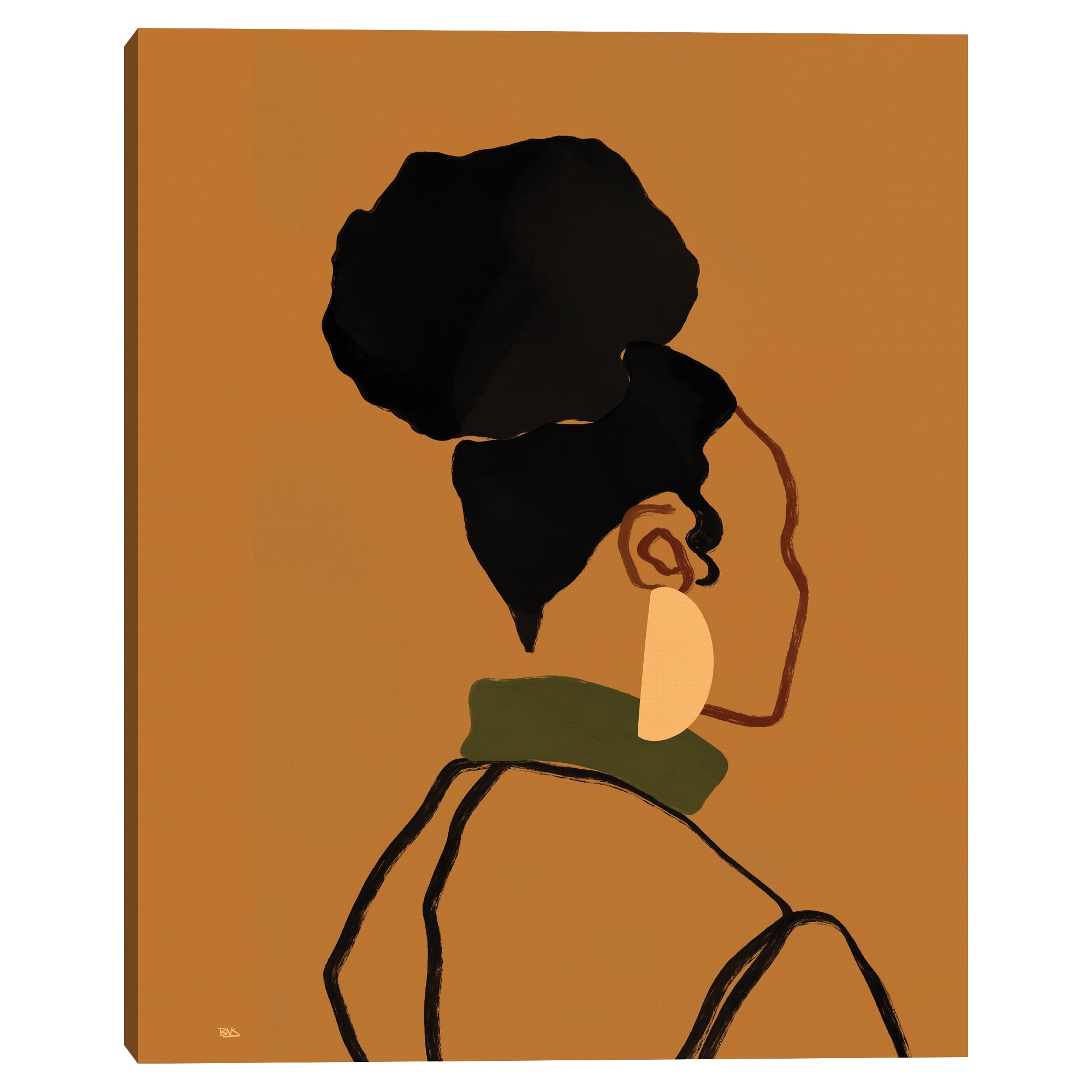 Gina by Bria Nicole Canvas Art Print