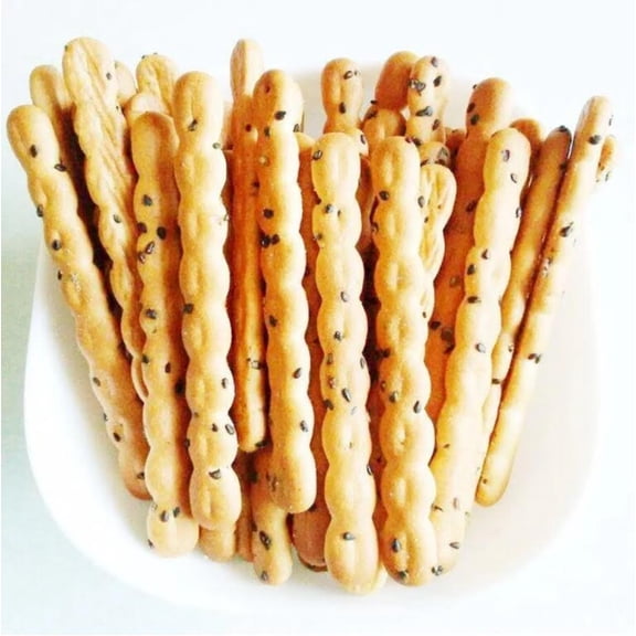 Ginbis Mini Asparagus Biscuits 15gx5bags