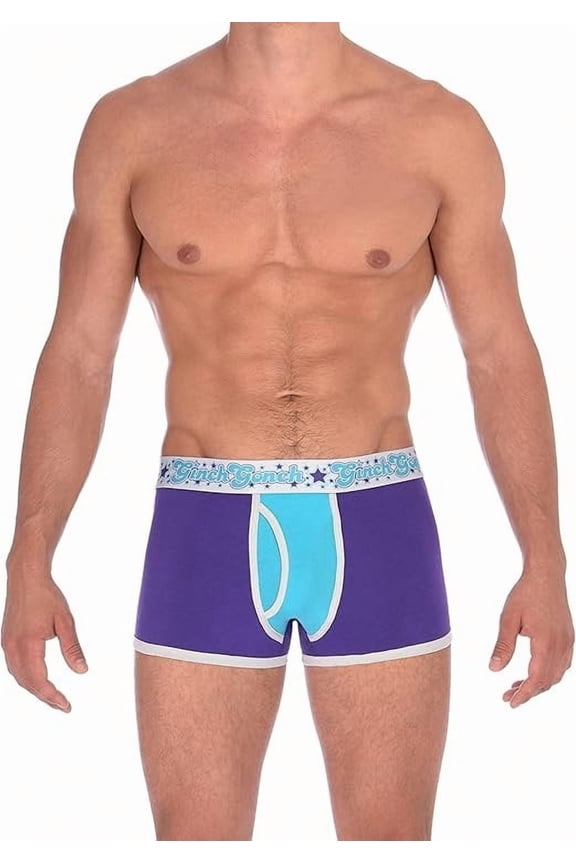 M707112-S Mens Purple Haze Trunk, Multi Color - Small