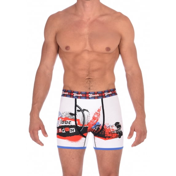 Ginch Gonch Mens Boxer Brief In I Love London