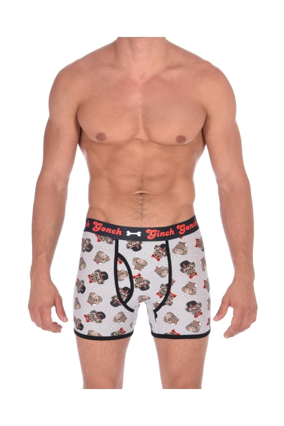 Men's Pug Life Boxer Briefs Medium