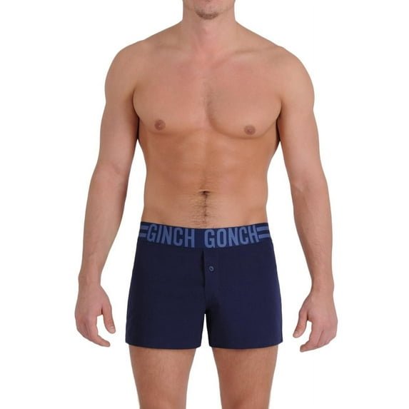 Ginch Gonch Signature Series Boxer Shorts MSG116 Navy Medium
