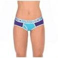 thumbnail image 1 of Ginch Gonch W707211-M Womens Boyfriend Brief, Purple - Medium, 1 of 4