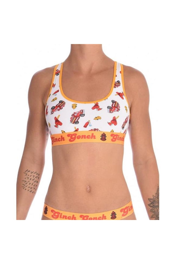 Women's GG Fire Fighters Sports Bra Small