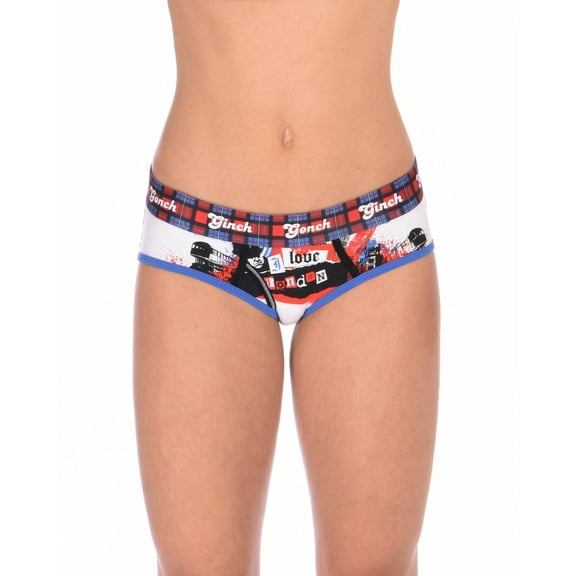 Ginch Gonch Women's I Love London Brief X-Large