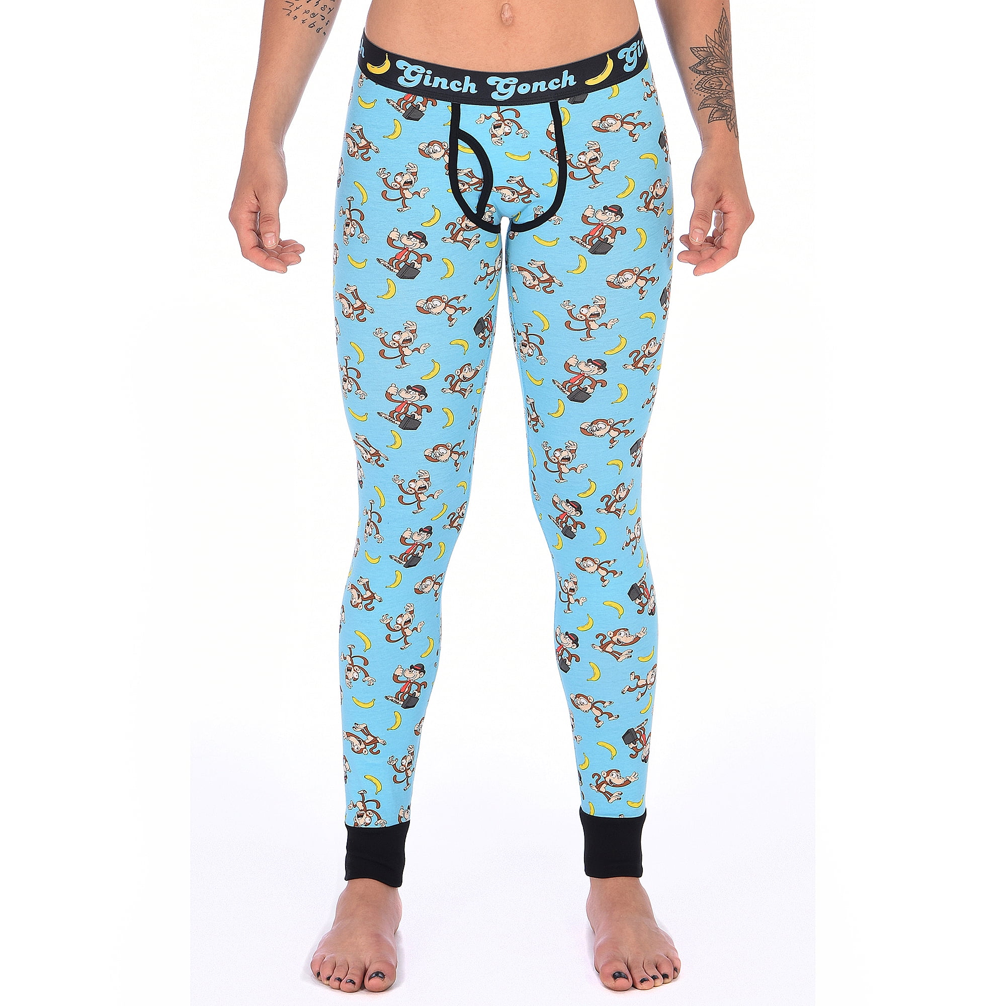 Ginch Gonch Women's Long John Monkey Business