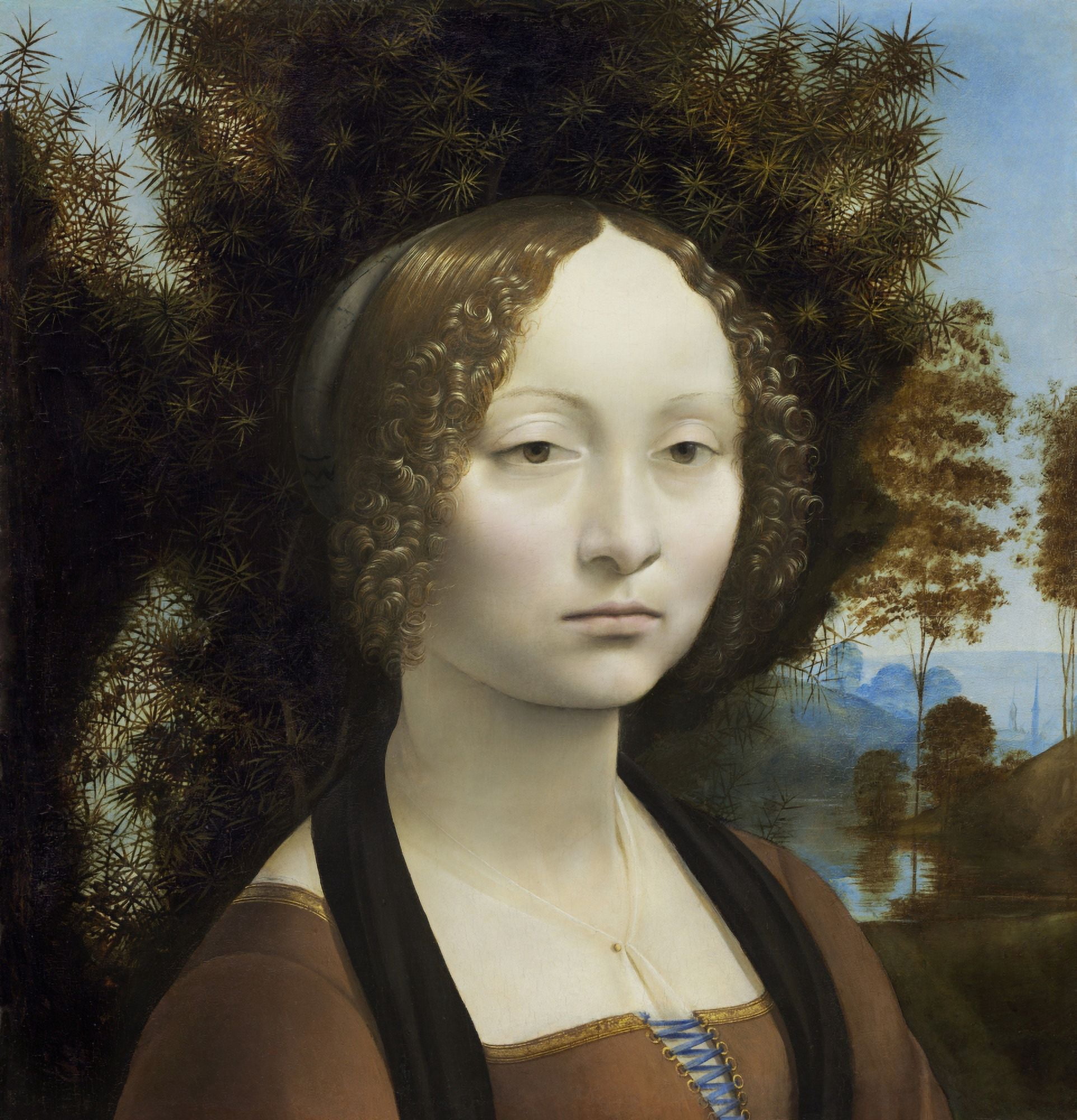 Ginevra De Benci Canvas Art - (18 x 24)