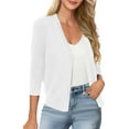 thumbnail image 1 of GingDin Women's Cardigans Lightweight Long Sleeve Open Front Sweater Cardigan s-2xl, 1 of 7