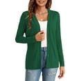 thumbnail image 1 of GingDin Women's Cardigans Lightweight Long Sleeve Open Front Sweater Cardigan s-2xl, 1 of 10