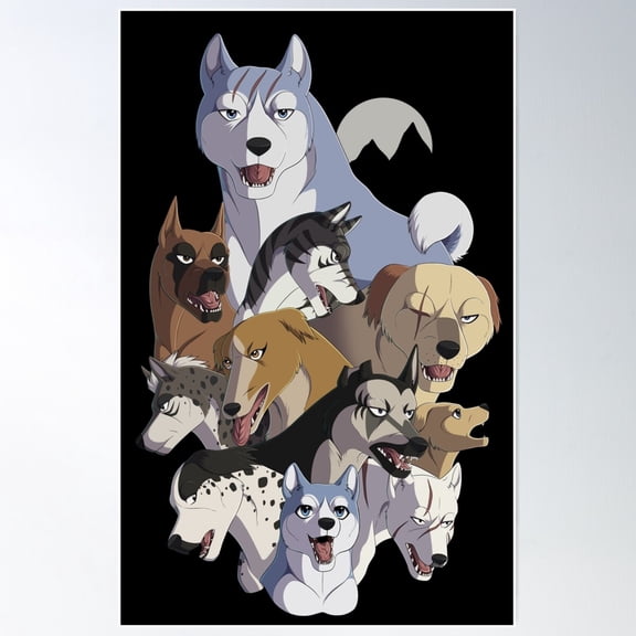 Ginga Densetsu Weed Main Team Poster, 12x18 UNFRAMED