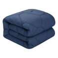 thumbnail image 1 of Posh Living Ginger 2pc Twin/Twin XL Comforter Set Navy, 1 of 6
