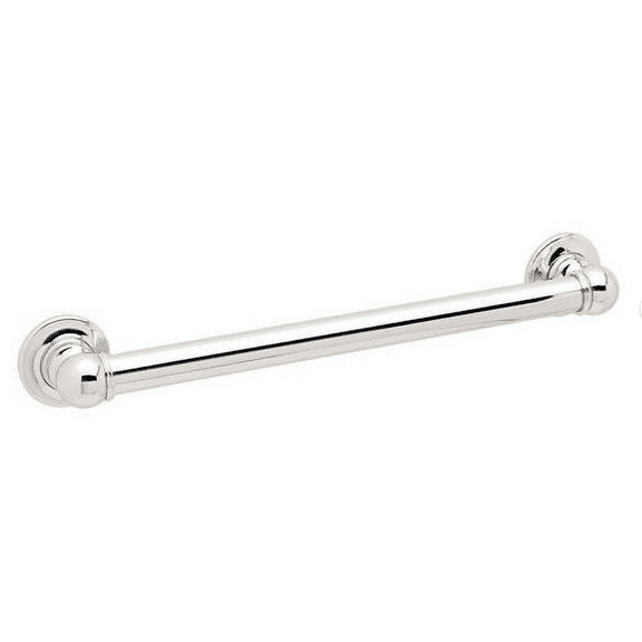 Ginger 4564/PC Columnar 32" Designer 1 1/4" ADA Grab Bar Polished Chrome Finish