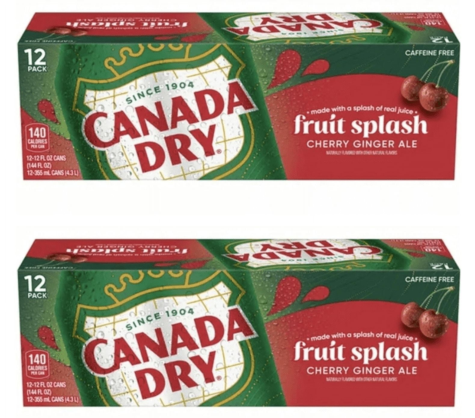 アスティエ　アレキサンドル　ソーシエール Canada Dry Fruit Splash - 12-12 Fl. Oz. - jewelosco